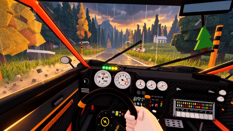 Backseat Rally official artwork