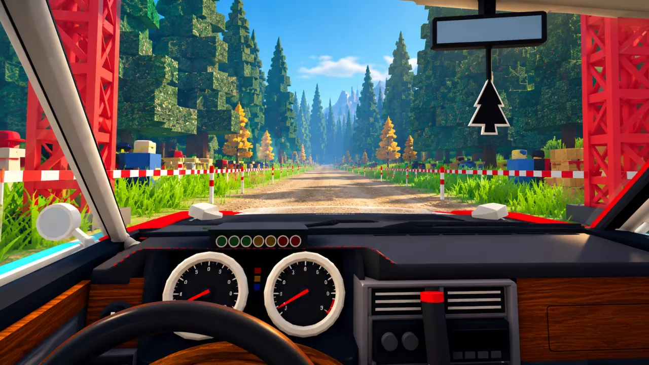 Backseat Rally Races: Start a Stage and Configure Multiplayer — illustrated cover
