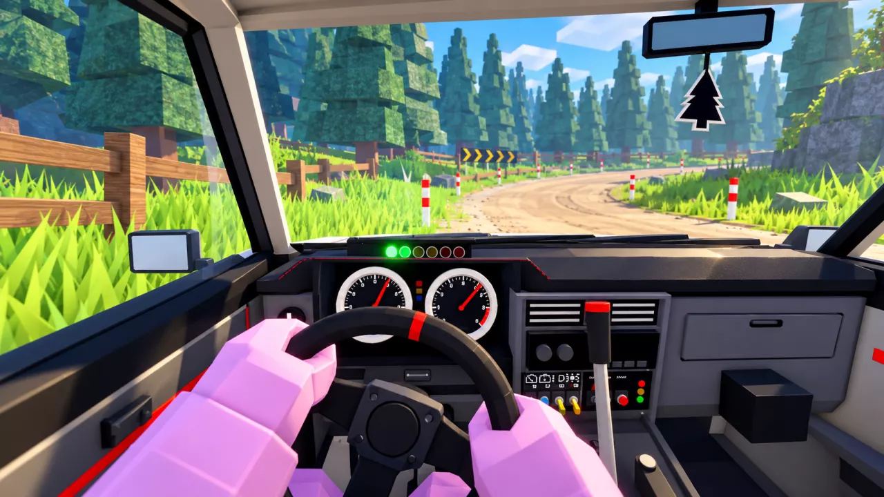 Backseat Rally Keyboard Controls, Tutorial and Driving Basics &mdash; illustrated cover